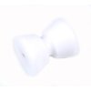 Mxeol Marine Anchor Bow Roller White Acetal Wheels 2PCS
