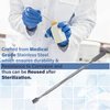 A2Z Lab Spatula Stainless Steel Sampler Spatula Double-Ended Spatula with Flat Ends for Handling Mixing Transfering Cream, Gel, Powder- Laboratory Supplies for Experiments & Lab Use - 6.25" Length