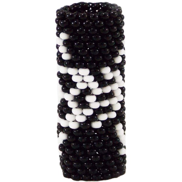 Handmade Halloween dread beads skull hair beads jewelry dread accessories hair jewelry for braids beaded hair wrap loc jewelry