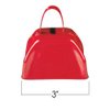 ArtCreativity 3 Inch Red Metal Cowbell Noisemakers - Pack of 12 - Loud Metal Cowbell Noise Makers with Handles, Great for Football Games, Sporting Events, New Year’s Eve, for Kids and Adults