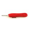 Excel Scalpel Handle #6 Red Plastic Grip - fitting surgical blades #20 thru 25