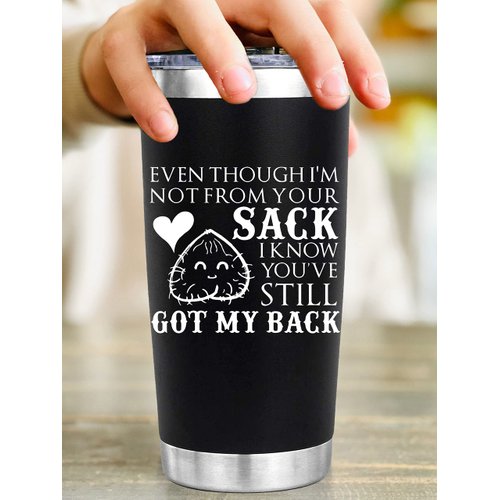 OHSunFLower2 Stepdad 20 Oz Tumbler Stepfather Birthday Gifts Idea Stepdad Gifts from Daughter Son Bonus Dad Father's Day Gift Step Dad