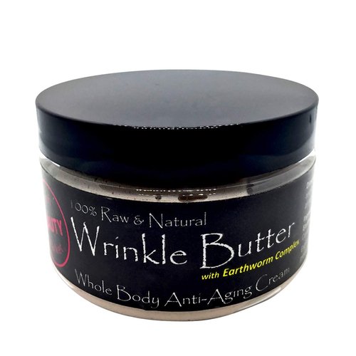 Wrinkle Butter Anti-Aging Night Cream Hydrates Skin and Boost Collagen for Psoriasis and Eczema with Earthworm Pooh Extract