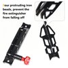 Bestaoo Adjustable Roll Bar Fire Extinguisher Mount Holder for Jeep Wrangler TJ JK JKU JL UTV Polaris RZR Ranger Camper Van, Aluminum, Quick Release, Upgrade