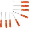 Performance Tool W941 8-Piece Specialty Pick/Driver Set, Precision Pick & Hook Set with Scraper