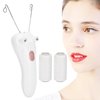 Cotton Thread Epilator Electric Cotton Thread Epilator Facial Epilator Hair Removal Machine Hair on Face & Chin[Pink]