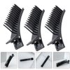 KALLORY 3pcs Hair Sectioning Clips, Professional Hair Alligator Clips Hair Parting Duck Bill Clips Hair Styling Tool