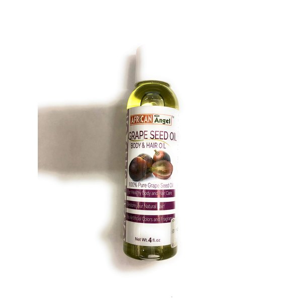 African Angel Grape seed Oil Body and hair oil 100% Pure Grape Seed Oil
