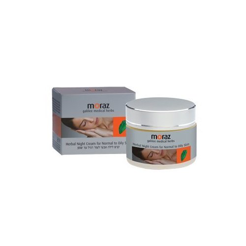 Moraz Night Cream for Normal to Oily Skin - Collagen Boosting Face Moisturizer - Anti Aging Moisturizer Face Cream - Facial Moisturizer - 1.7 oz