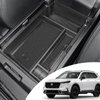 Neepiar Center Console Organizer Compatible with CRV 2023 2024 Honda CR-V Armrest Storage Box Coin and Glass Holder ABS Plastic Insert Secondary Storage Interior Accessories