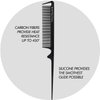 Sam Villa Signature Series Rat Tail Comb Cutting, Styling & Teasing Comb