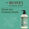 Mrs. Meyer's 651344EA Clean Day Liquid Hand Soap, Basil, 12.5 oz