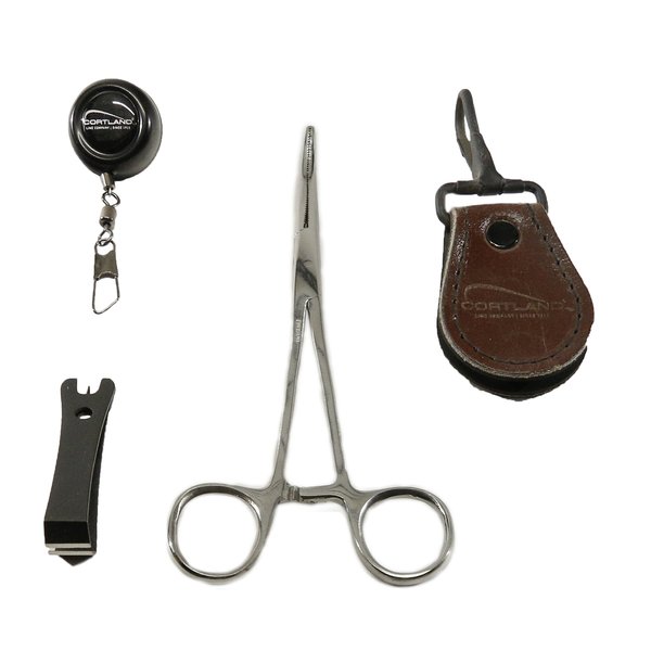 Cortland Fly Fishing Vest Pack Assortment W/Nipper, Retractor & Forceps