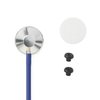 Medline Single-Head Stethoscope with 22" Long Tubing, Blue, Lightweight and Durable