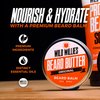 Wild Willies Beard Butter Leave-In Conditioner - Organic Beard Balm for Fast Beard Growth, Beard Care Softener - Beard Cream for Men to Remove Itch & Dandruff, Restores Moisture - 2 Oz (Pack of 2)