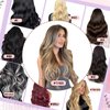 KiiKiiGirl Virgin Remy I Tip Hair Extensions Human Hair Chocolate Brown to Caramel Blonde Real Itip Human Hair Extensions 22Inch Pre Bonded I Tips Human Hair Extensions Invisible For Women 30G/Pack
