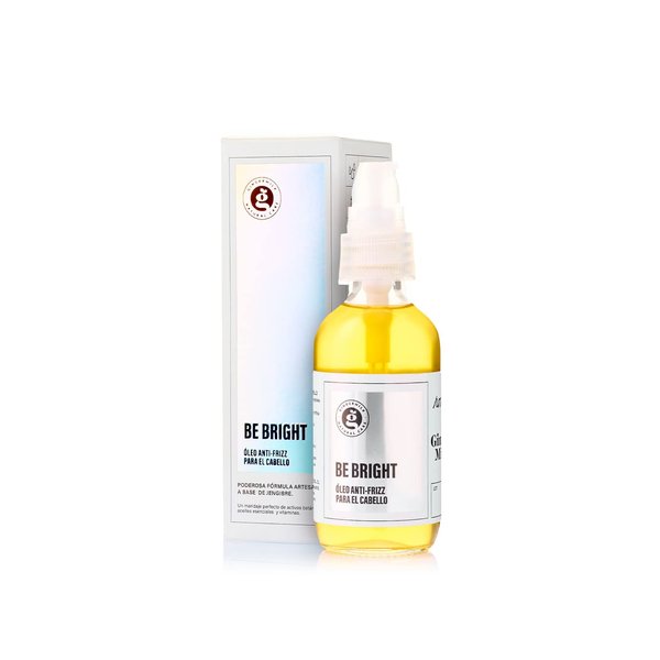 Ginger Root Extract | Hair Oil anti frizz for all hair types | Seals split ends and Strengthens the hair structure