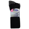 Dr. Scholl's Womens Advanced Relief Blisterguard - 2 & 3 Pair Packs Socks, Black, 8-12 US