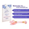 Jade Face Roller and Gua Sha Set, Facial Beauty Roller and Face Massager, Rose Quartz Skincare Tools, Anti Aging, Reduce Wrinkles and Relieve Muscle Tension