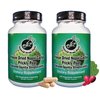 Natural Home Cures Nopal Cactus Capsules Freeze Dried from 60,000mg** Mountain Grown Prickly Pear Supplements - Potent Betalains & Nitrates - Non-GMO, Sugar & Gluten Free (120 Veggie Capsules) (2)