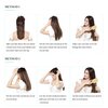 DOORES Hair Extensions Real Human Hair, Balayage Dark Brown to Chestnut Brown 16 Inch 95g Straight Remy Hair Extensions Invisible Hairpiece Wire Extensions with Fish Line for Women