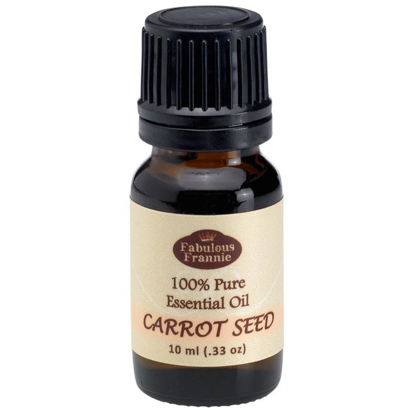 Fabulous Frannie Carrot Seed 100% Pure, Undiluted Essential Oil Therapeutic Grade - 10 ml. Great for Aromatherapy!