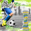 20 Set Basketball Pencils Soccer Pencils and Basketball Erasers Soccer Erasers Sport Pencils Sports Ball Pencil Erasers Fun Erasers Kids for Themed Birthday Party Favors (Soccer)