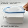 2Pcs Nail Soaking Bowl Acetone Proof, Soak off Gel Polish Remover, Soak off Bowls for Acrylic Nails, Dip Powder Soak off Remover for Home and Salon use