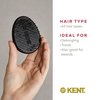 Kent PMB Black Pebble Scalp Massager Shampoo Brush, Shower Brush, and Travel Size Detangling Brush - Scalp Scrubber for Dandruff and Kids Hair Brush Hair Detangler - Hairbrush for Tangles