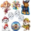 Anagram Paw Pups Chase Rubble Marshall and Skye on Patrol Birthday Party Supplies Balloon Bouquet Decorations, BQ_4134
