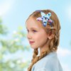 Starfish Headbands Laser Sea Star Hair Band Dark Blue Glitter Mermaid Scale Hair Hoop Non Slip Hair Accessories for Women Girls Head Wear Gifts