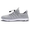 DLGJPA Men's Quick Drying Water Shoes for Beach or Water Sports Lightweight Slip On Walking Shoes LightGray 10
