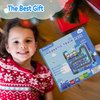 Magnetic Color and Number Maze Toys, Montessori Toys for 3+ Year Old, Wooden Puzzle Activity Board, Learning Educational Preschool Activity Toys for Toddlers and Kids Boys Girls 3 4 5 Years Old (blue)
