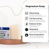 Health and Wisdom Magnesium Soap Bar - Bar Soap, Magnesium Body Wash, All Natural Soap Bar, Magnesium Bar, Magnesium Shower, Magnesium Oil, Bath Soap Bars, Lavender Soap Bars - Lavender, 4 Ounce