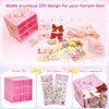 Tunmiok 153 Pcs Hair Accessories for Girls - Bows, Baby Hair Clips, Cute Barrettes, Gifts for Teen Girls (2 to 10 Years Old)