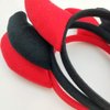 Halloween Devil Headband Devil Horns Headbands Hair Bands Red Devils Ears Headpiece Women Devil Hairband Hair Hoops Party Decoration Cosplay Costume Headdress Cute Handmade Hair Accessories 4 Pack