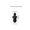 60 Pieces Drip Irrigation 1/4" Barbed Tubing End Plugs,Barbed Connectors End Cap for Drip or Sprinkler Systems