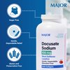 MAJOR Docusate Sodium 100 mg - Stool Softener Laxative Softgels for Occasional Constipation Relief - Stool Softeners for Women, Men, and Kids - Stimulant-Free - 1000 Softgels (1 Pack)