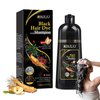 WENJLYJ Black Hair Dye Shampoo,Hair Color Shampoo for Women & Men,Long Lasting Hair Shampoo