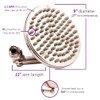 ShowerMe Rain Showerhead – Energy Efficient High Pressure Water Flow – Easy Installation Luxurious Shower Head (Bronzed Nickel)