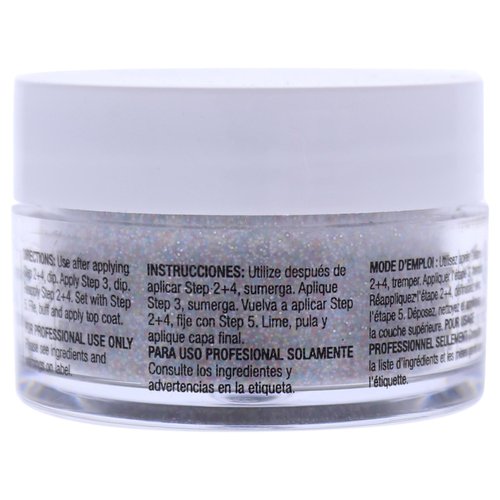 Cuccio Colour Powder Nail Polish - Lacquer For Manicure And Pedicure - Highly Pigmented Powder That Is Finely Milled - Durable Finish With A Flawless Rich Color - Multi Color Glitter - 0.5 Oz