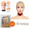 Pink Lace Front Wigs for Women Long Wavy Synthetic Hair Wig Soft Lace Wig with Natural Hairline Glueless Heat Resistant Fiber Hair for Women 24 Inch Cosplay Wigs (Pastel Pink)
