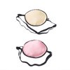 2 pcs Eye Mask-Perfect Light Blockout Comfort Soft Eye Mask for Women Men-100% Silk Eye Mask to Cover Either Eye (Light Yellow, Pink)
