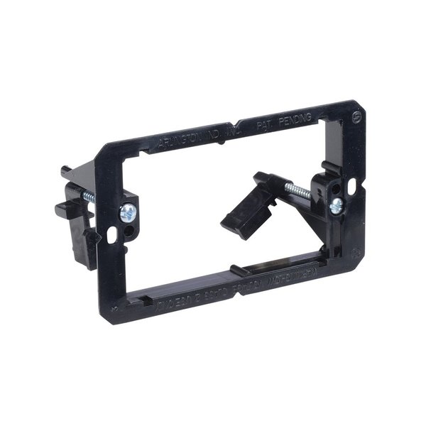 Arlington LV1-10 Low Voltage Mounting Bracket, 1-Gang, Black, 10-Pack