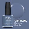 CND Vinylux Longwear Blue Nail Polish, Gel-like Shine & Chip Resistant Color, Denim Patch, 0.5 fl. oz