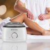 Salon Sundry Portable Electric Hot Wax Warmer Machine for Hair Removal - Black Lid