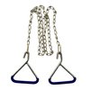 Set of 3 Calving Chain and Handles | 60" Long Chain with 2 Handles | OB Chain and Handles Set | Calf Delivery Pulling Chains Legcatch - Stainless Steel