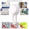 LEVERLOC Soap Dish Holder for Shower Suction Cup Wall Mounted Self Draining NO-Drilling Removable Bar Soap Sponge Holder for Bathroom Bathtub Kitchen Sink Waterproof Strong Vacuum Suction Adhesion