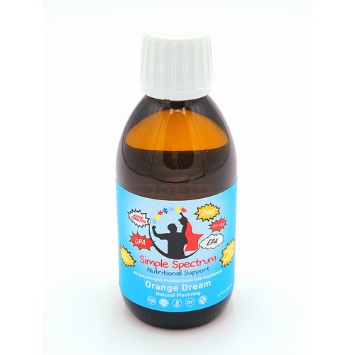 Simple Spectrum, All Natural Fish Oil, Omega 3 DHA Supplement