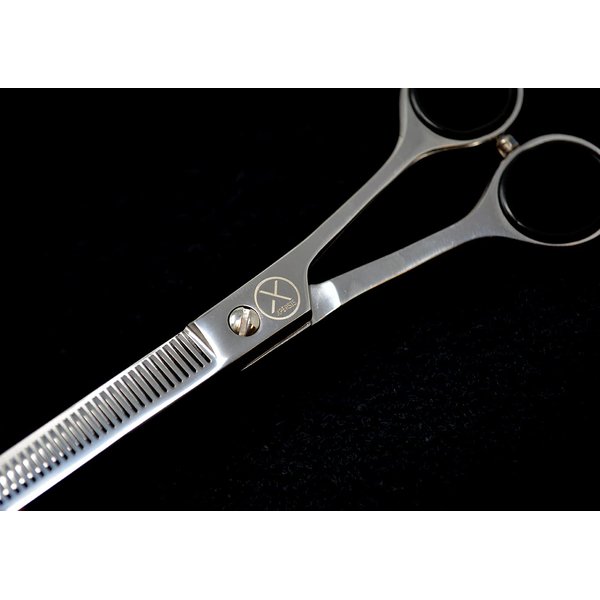 XPERSIS PRO Hair Cutting Sharp Barber Thinning Shears 6.5" Light weight German Made Premium Steel With Finger Rest